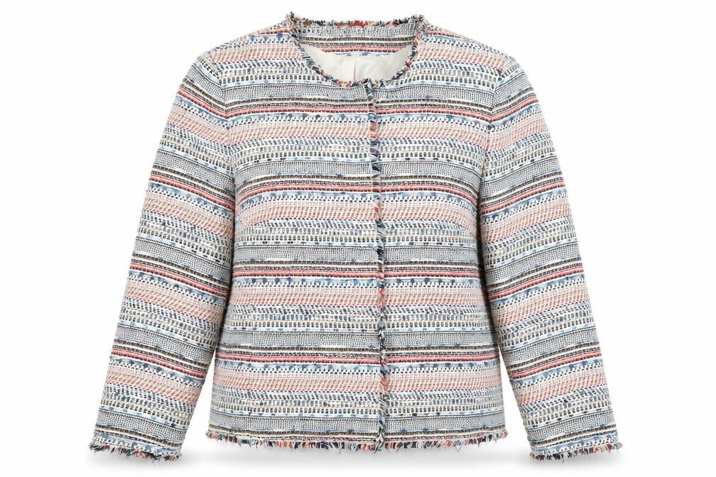 Madeleine Women's Multicoloured Striped Jacket