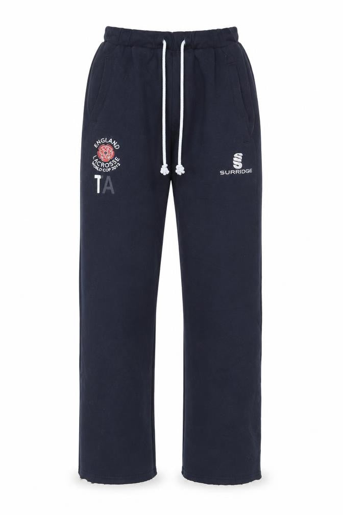Surridge Men's Black Jogger Trousers S Lacrosse