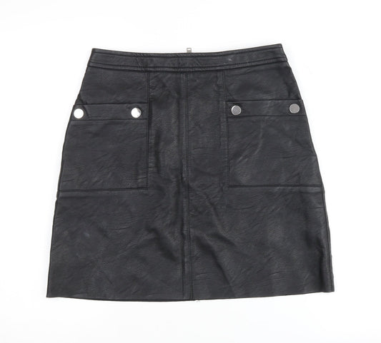 Warehouse Women's Black Pencil Skirt, Size 10
