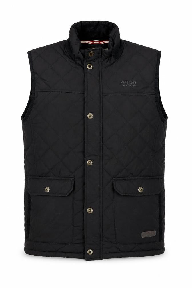 Regatta Men’s Black Quilted Waistcoat M - Casual & Warm