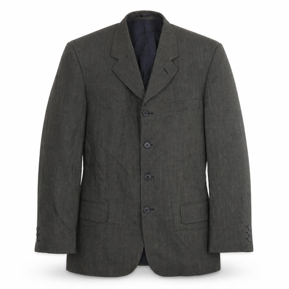 Charly O'Brian Men's Grey Blazer Size 40 Regular Jacket