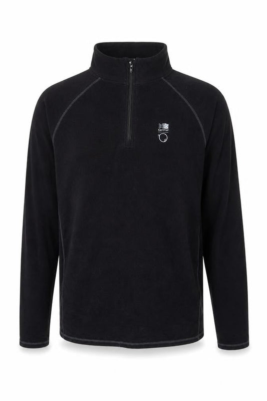 Karrimor Men's Black Track Jacket L, 1/4 Zip, Activewear