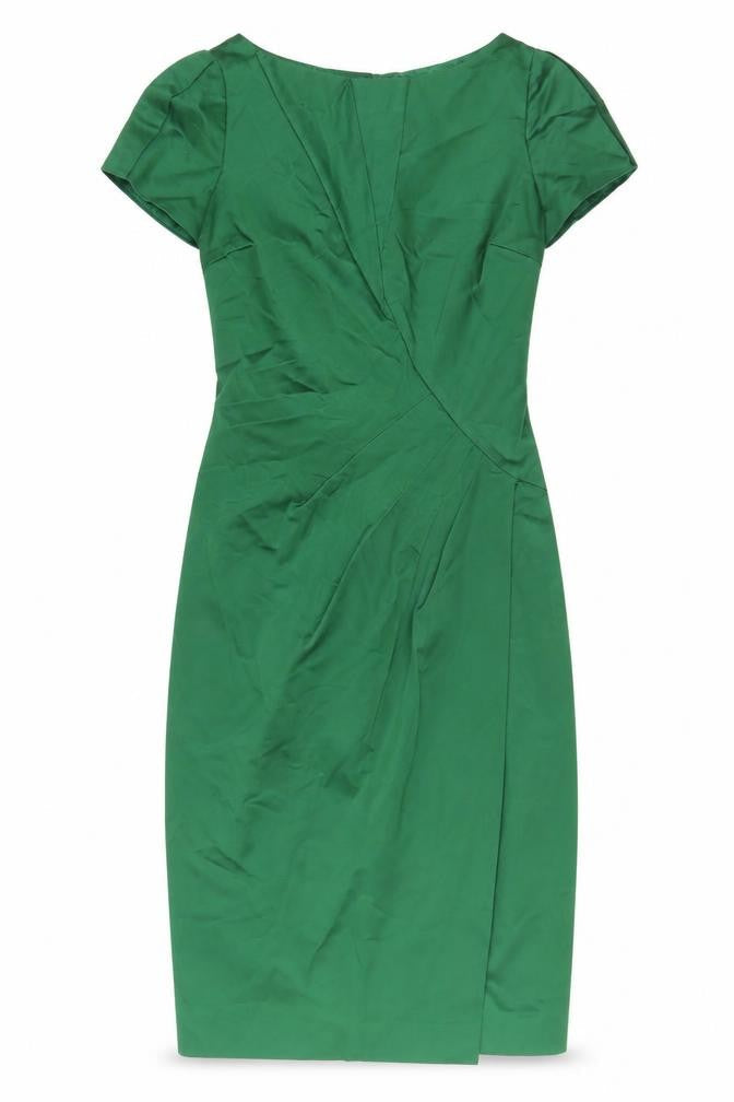 Jasper Conran Women's Green Sheath Dress Size 8