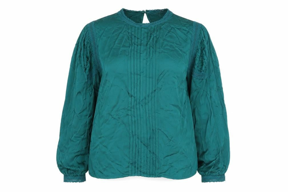 Oliver Bonas Green Blouse - Women's Size 12