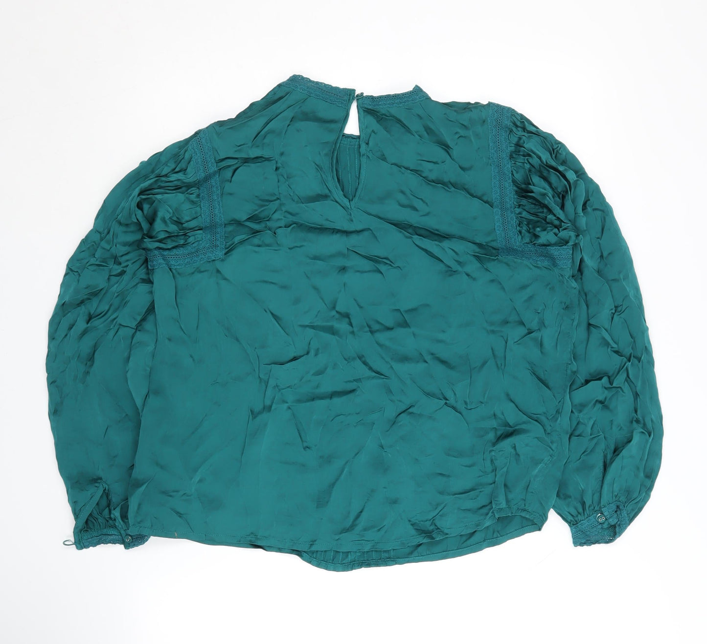 Oliver Bonas Green Blouse - Women's Size 12