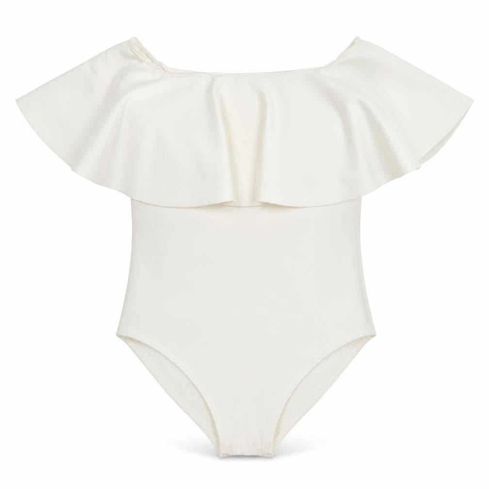 Quiz Women's Ivory Off Shoulder Bodysuit Size 12