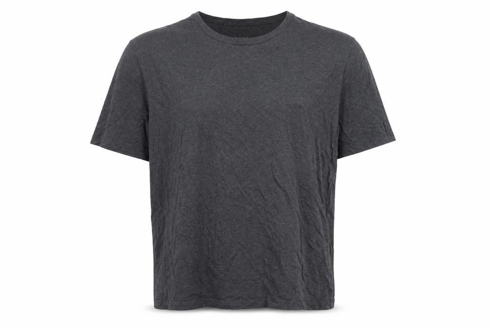BOSS Men's Grey XL Crew Neck T-Shirt Short Sleeve