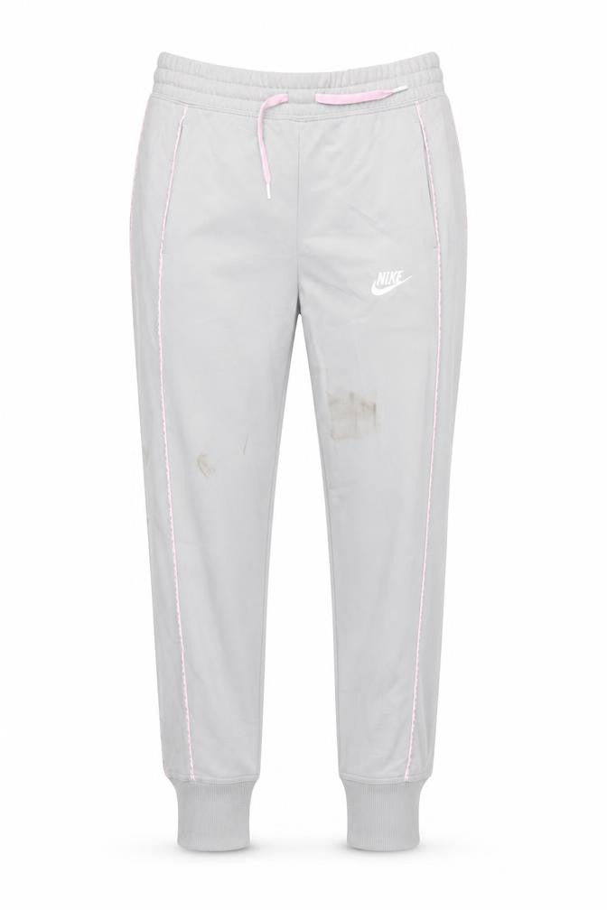 Nike Girls Grey Jogger Trousers L with Elastic Waist