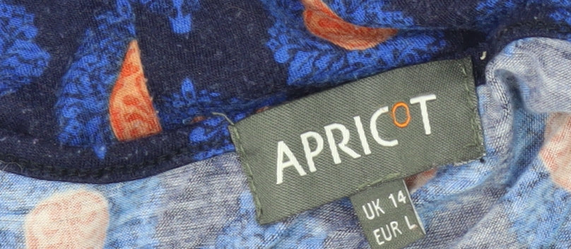 Apricot Women's Multicoloured Paisley Dress Size 14