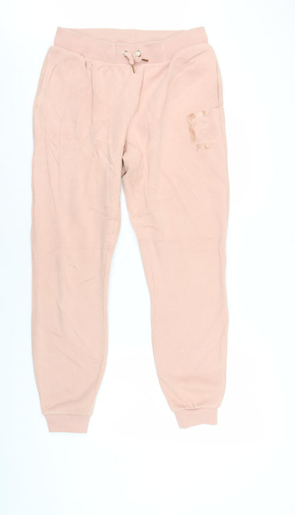 Additional front view of Fila Women's Pink Jogger Trousers -, size S