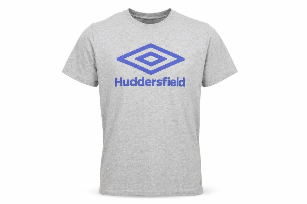 Umbro Men's Grey Logo T-Shirt Size L