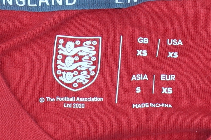 Fanatics Men's Red XS England Sports T-Shirt