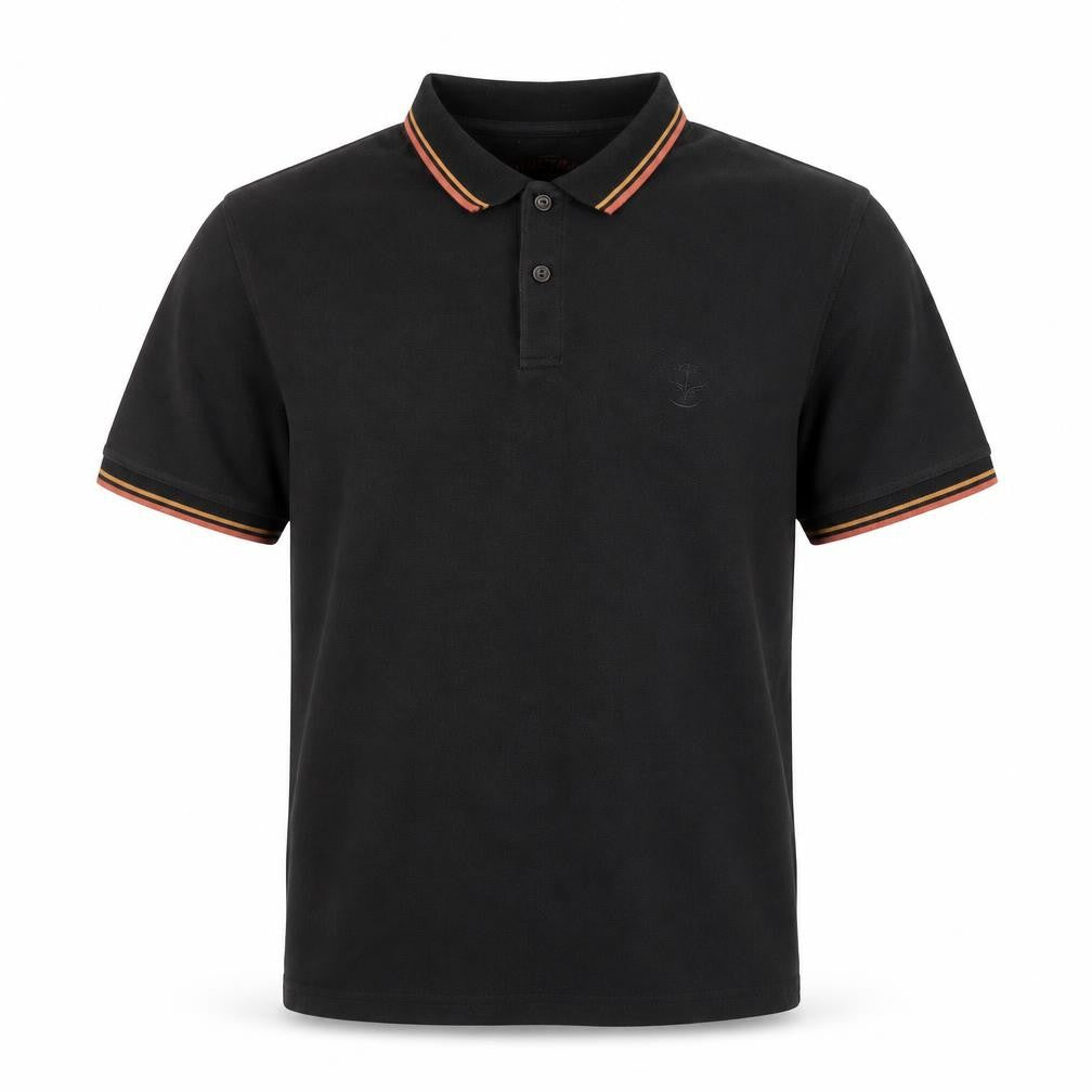 Firetrap Men's Black Polo Shirt L