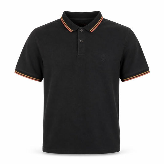 Firetrap Men's Black Polo Shirt L