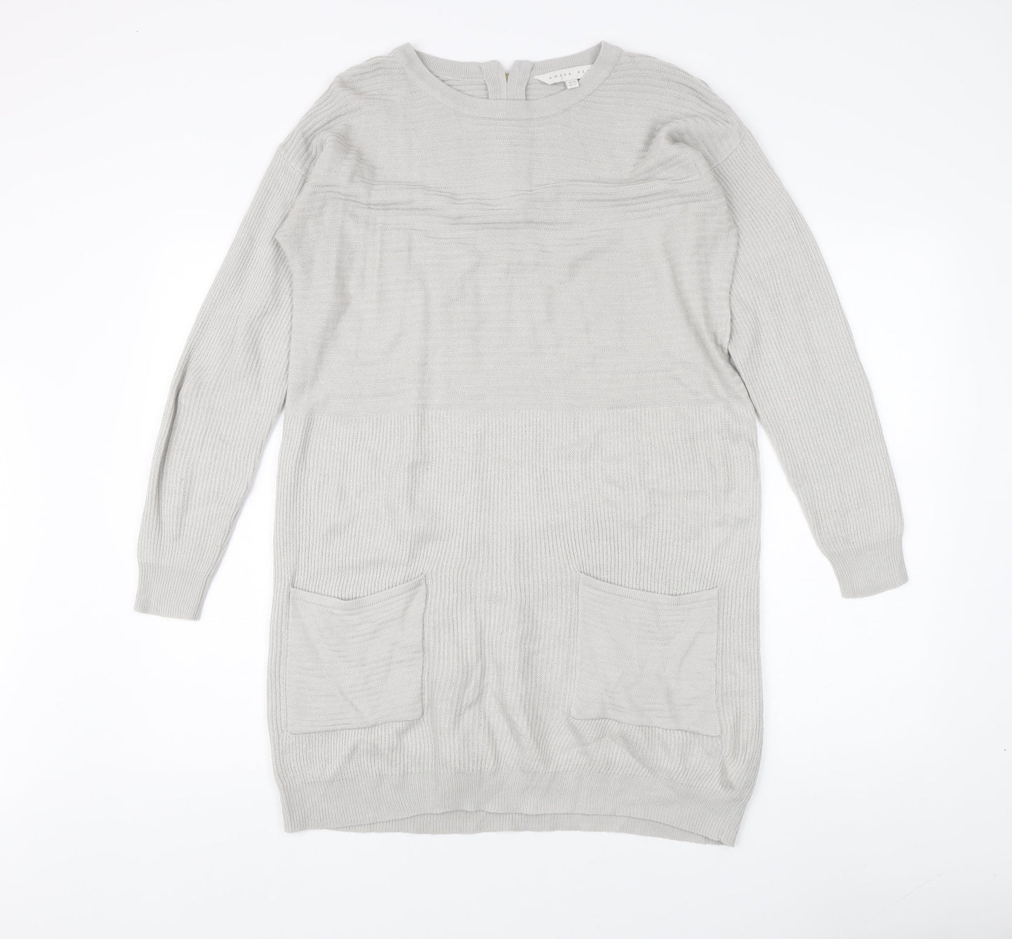 Amara Reya Women's Grey Pullover Jumper Size 10