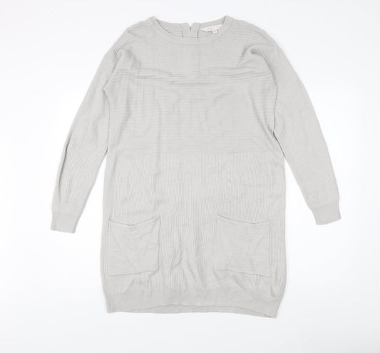Amara Reya Women's Grey Pullover Jumper Size 10