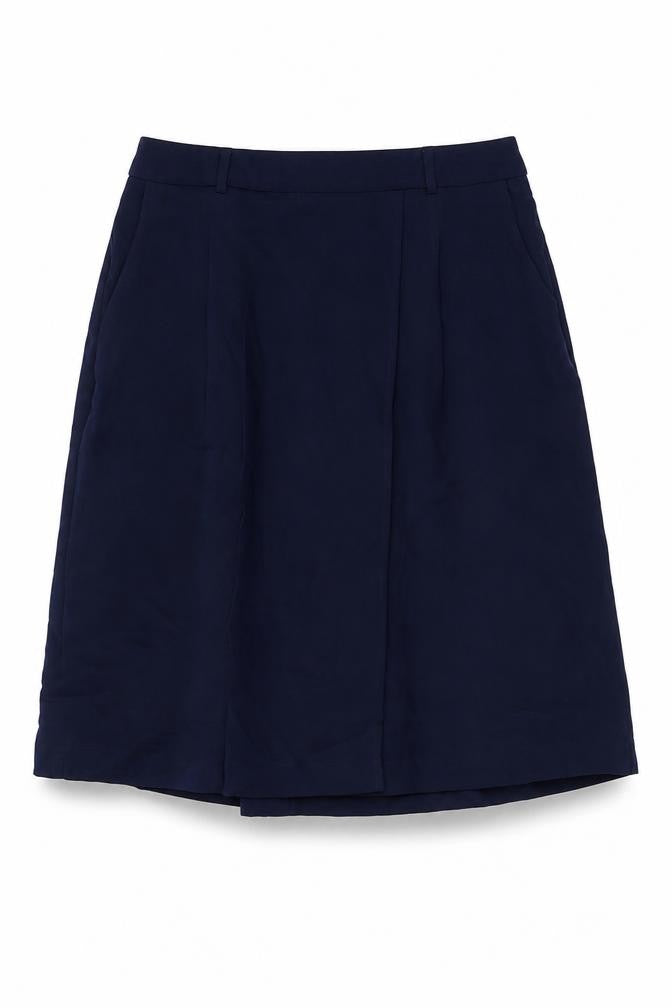 NOOSNOW Women's Blue Knee Length Skirt, Size 12