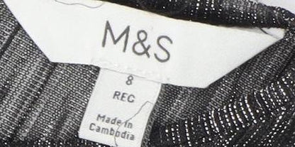 Marks & Spencer Women's Black Long Sleeve Dress