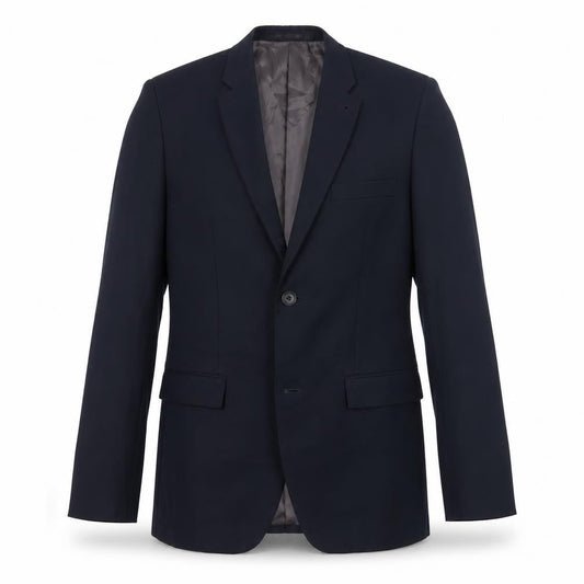 Topman Men's Slim Fit Blue Blazer Jacket, Size 34