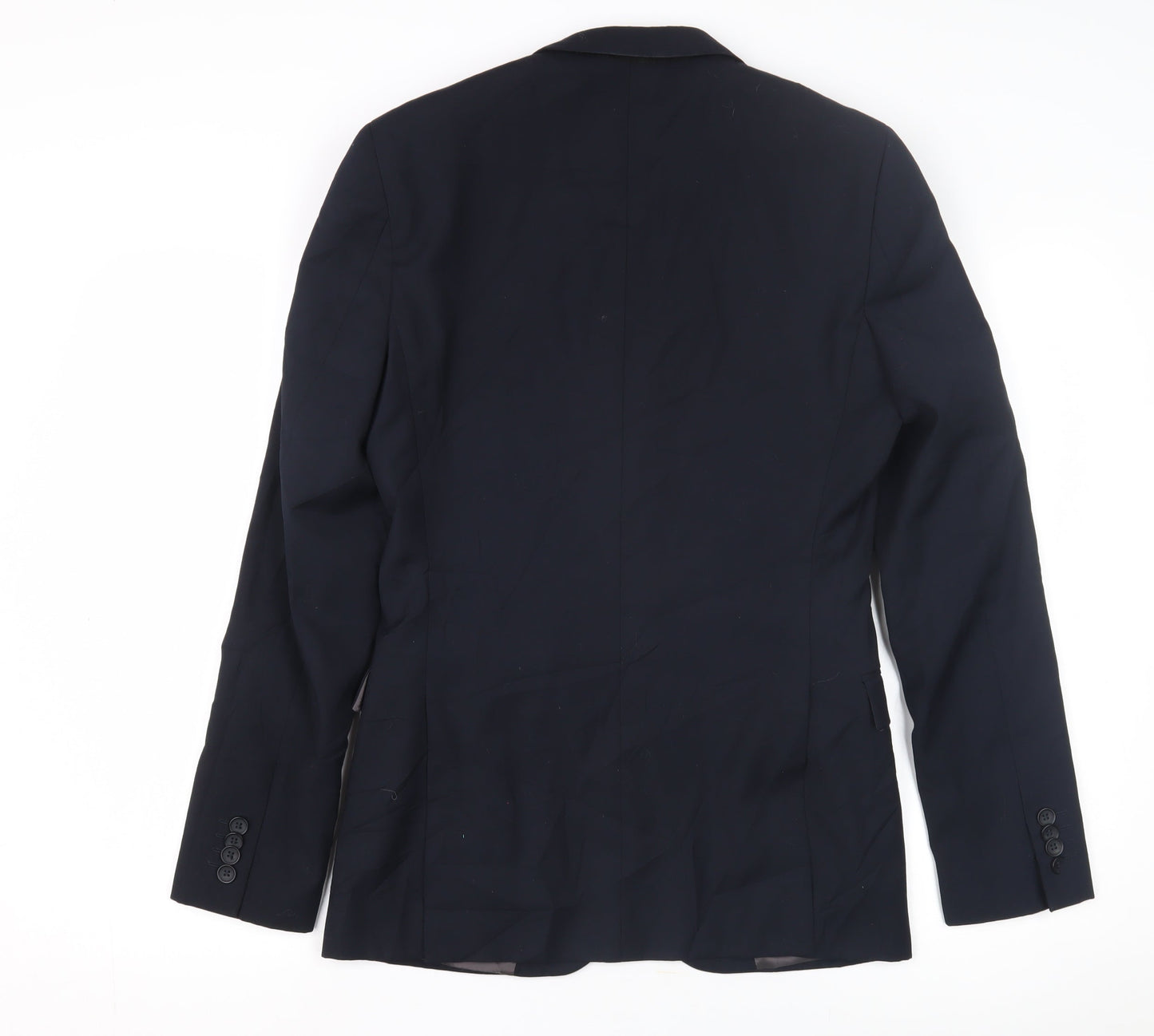 Topman Men's Slim Fit Blue Blazer Jacket, Size 34
