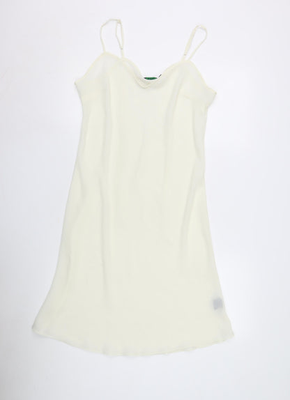 Additional front view of Boden Women's Ivory Full Slip Camisole -, size 14