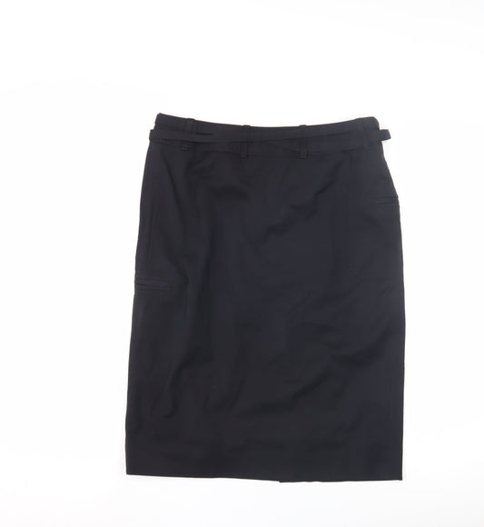 Oasis Women's Black Pencil Skirt Size 10