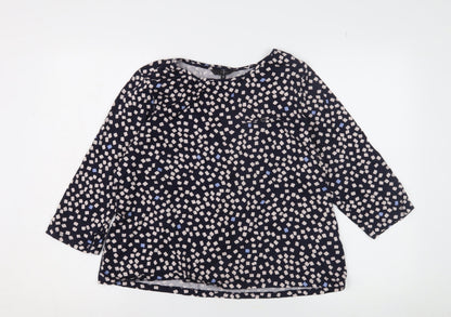 Jasper Conran Women's 3/4 Sleeve Geometric Top