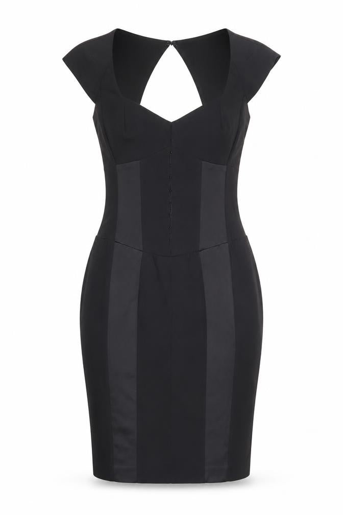 Warehouse Women's Black Bodycon Dress Size 8