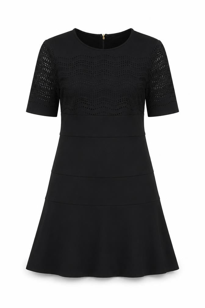 DKNY Women's Black Fit & Flare Dress, Size S