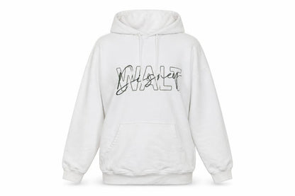 Disney Womens White Pullover Hoodie S, Graphic Print