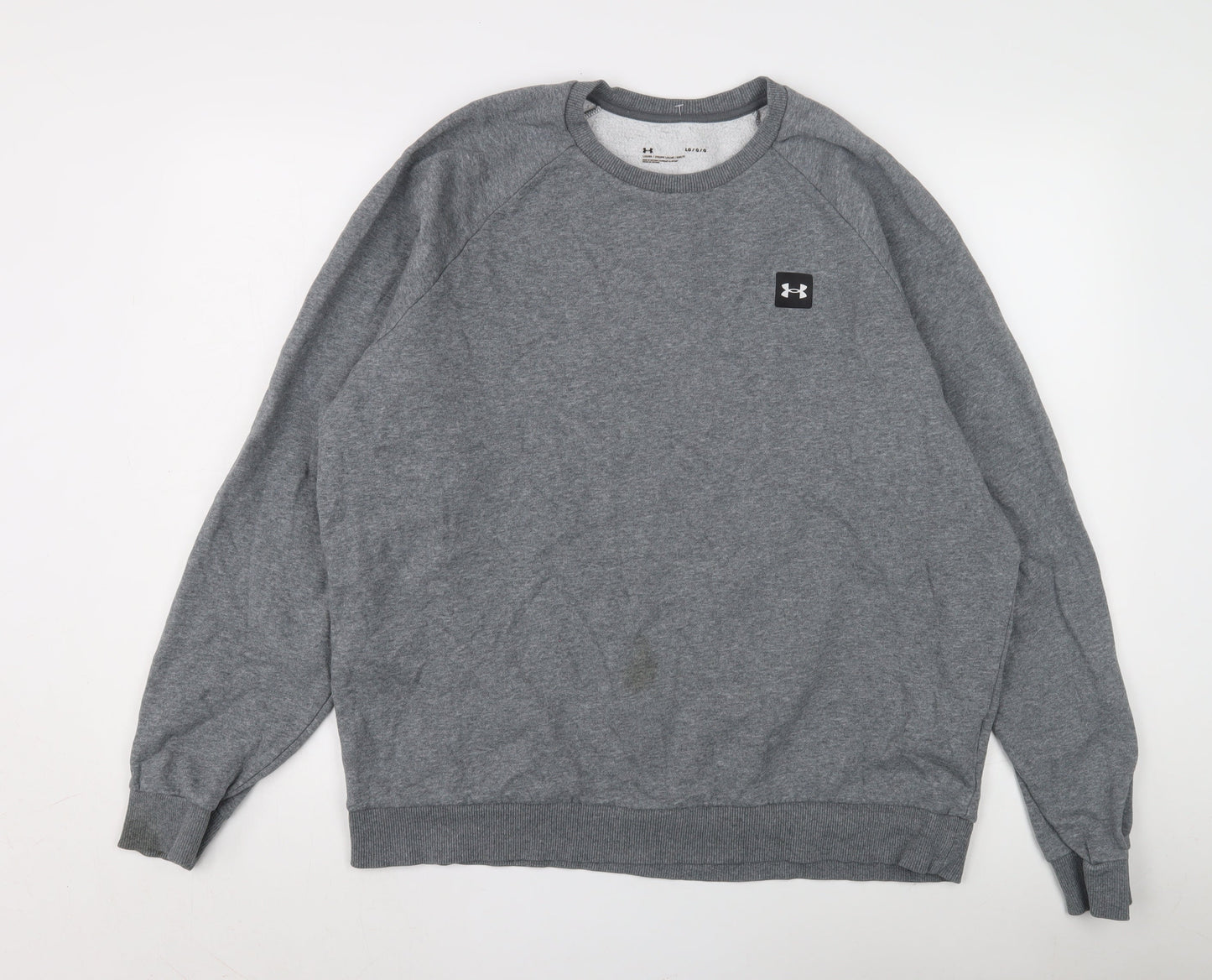 Under Armour Men's Grey Pullover Sweatshirt L