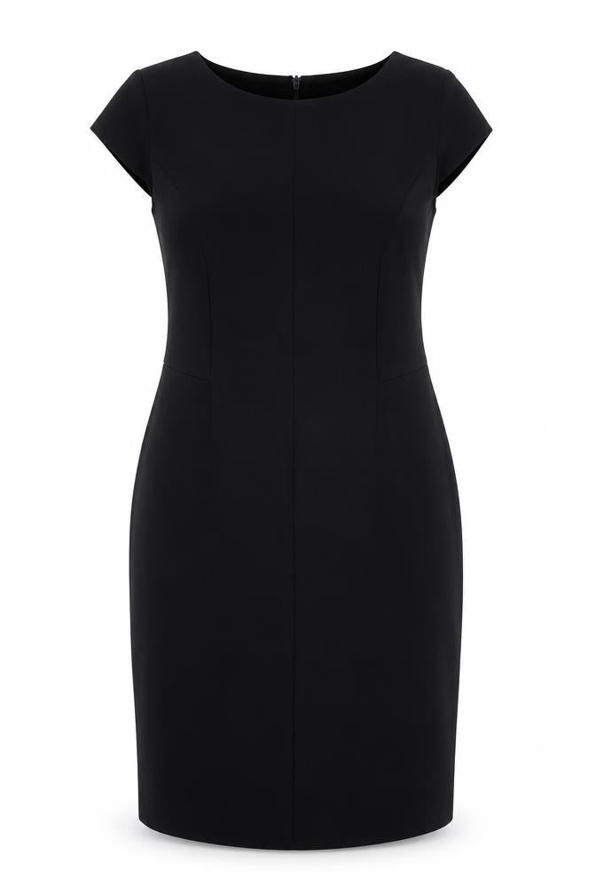 Fenn Wright Manson Petite Black Sheath Dress Women 16