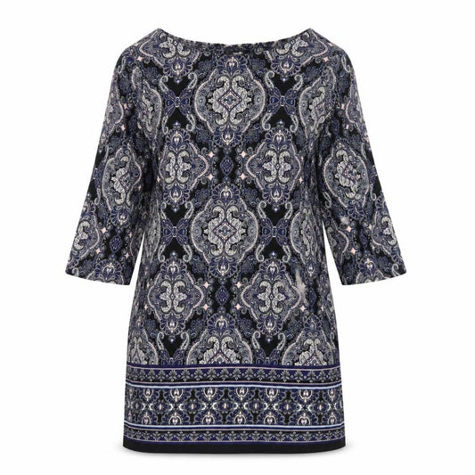 Wallis Womens Paisley Dress, Multicolour, M, Casual Wear