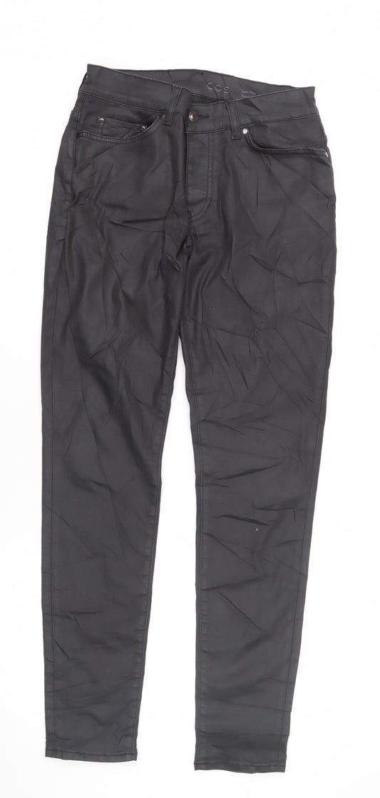 COS Men's Black Slim Fit Trousers Size 32