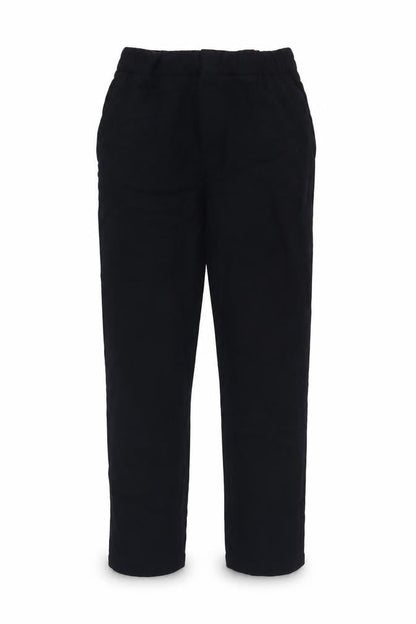 Front view of COS Women's Black Wool Trousers, size 4