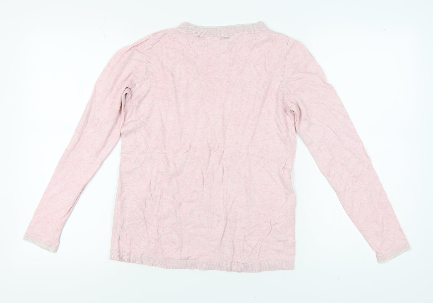 s.Oliver Women's Pink Pullover Jumper Size 10