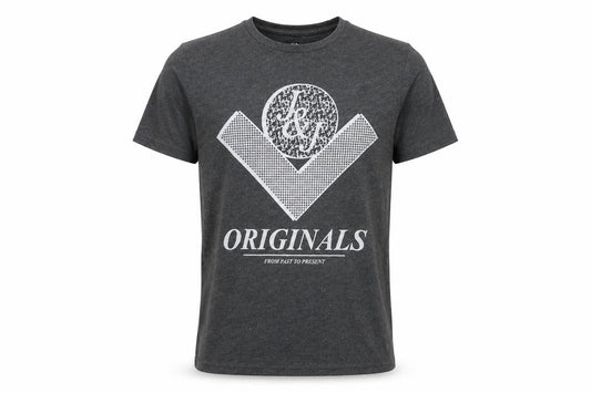 Jack & Jones Men's Black Graphic T-Shirt, S, Casual Style