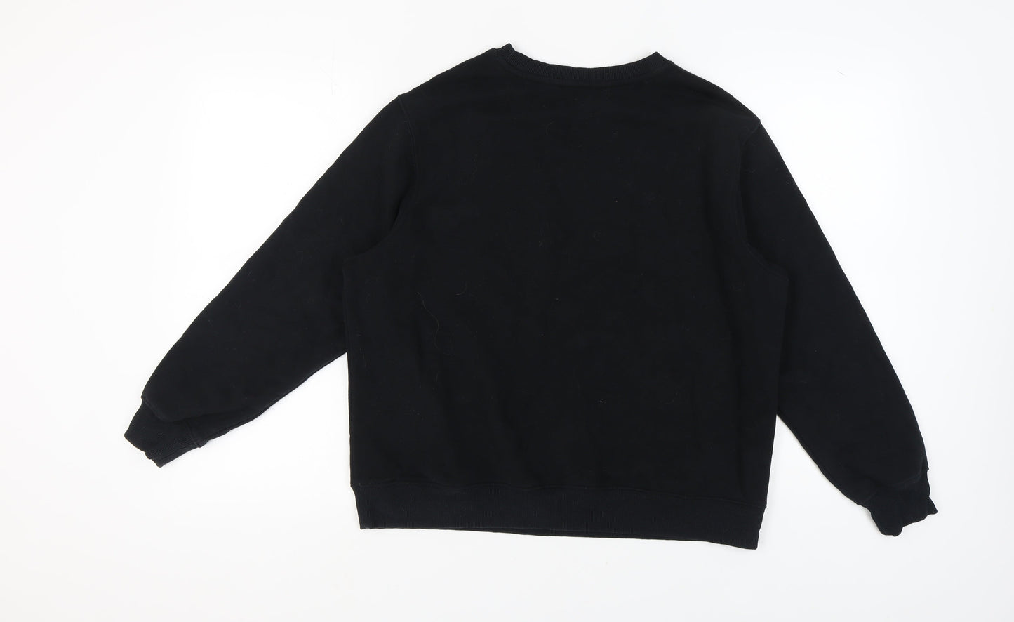Marks and Spencer Women's Black Sequin Sweatshirt Size 14