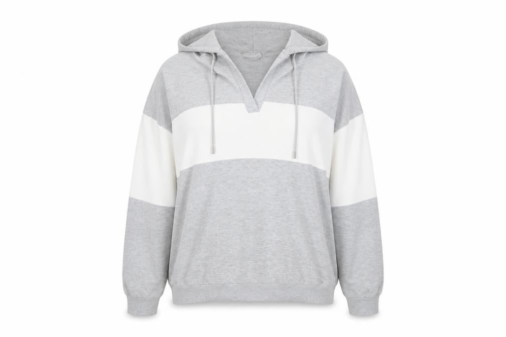 REALbasics Unisex Grey Hoodie, Size L, Casual & Stylish