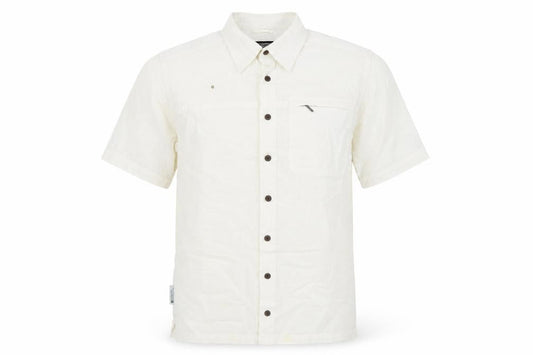 Mountain Warehouse Men's White Cotton Button-Up Shirt