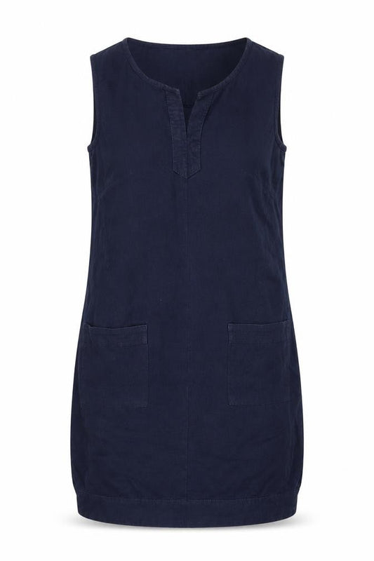 Next Women's Blue Sleeveless Dress, Size 10, Cotton Blend