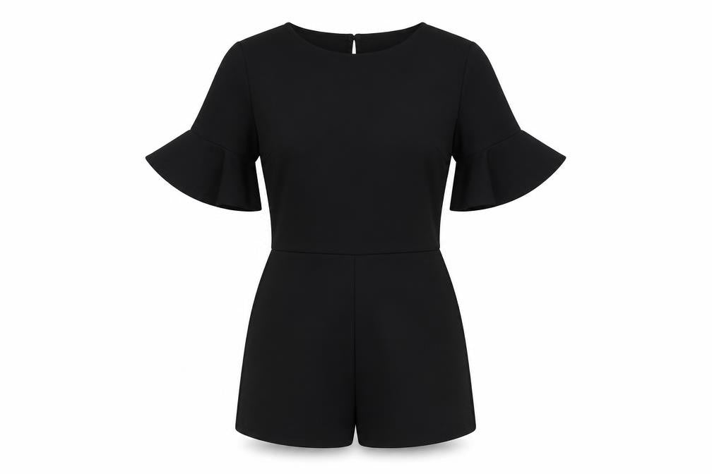 I Saw It First Women's Black Playsuit - Size 6