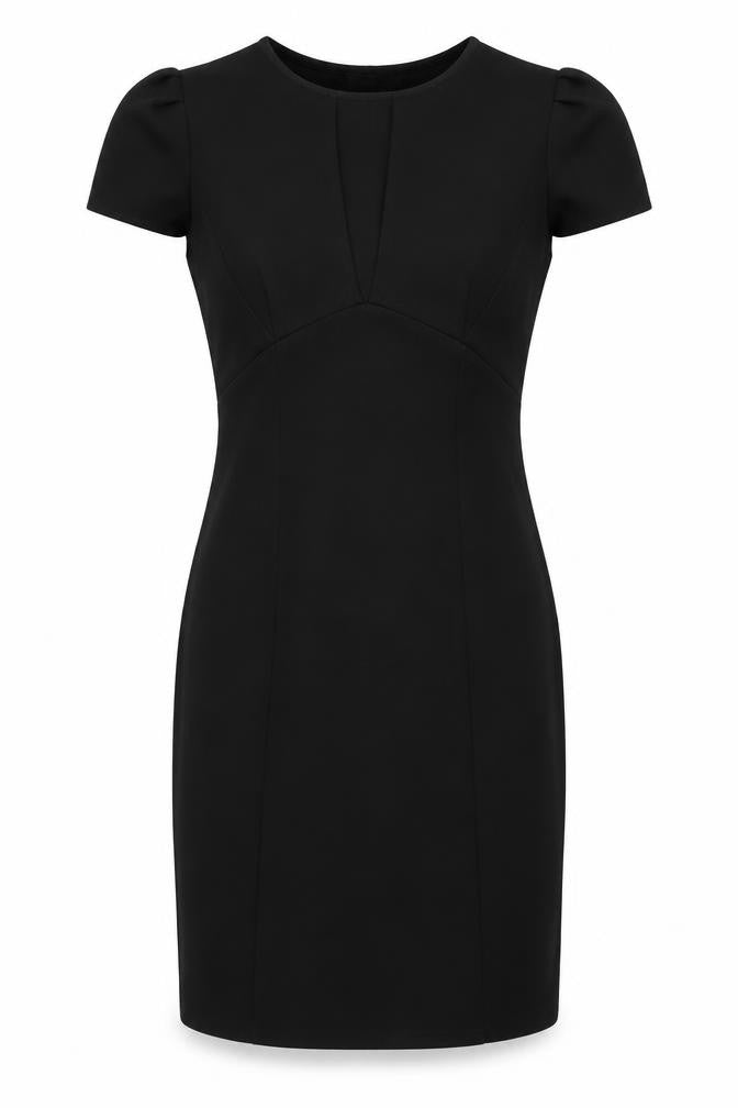 Boohoo Women's Black Sheath Dress, Size 6, Perfect for Parties