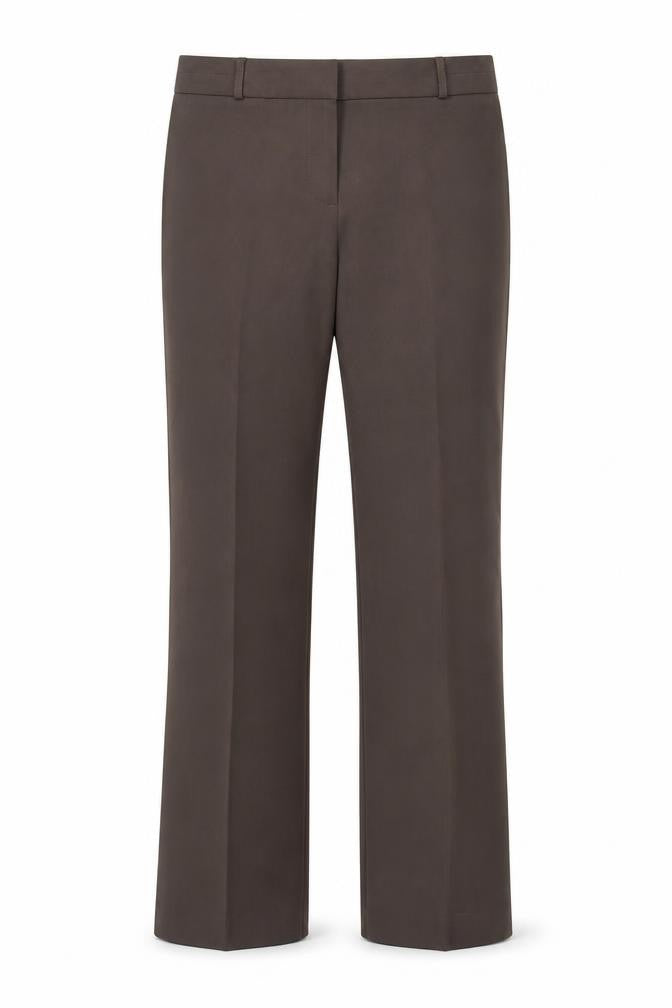 Marks & Spencer Men's Brown Straight Trousers - Size 12