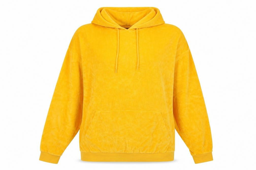 ASOS Yellow Unisex Pullover Hoodie L Casual Stylish