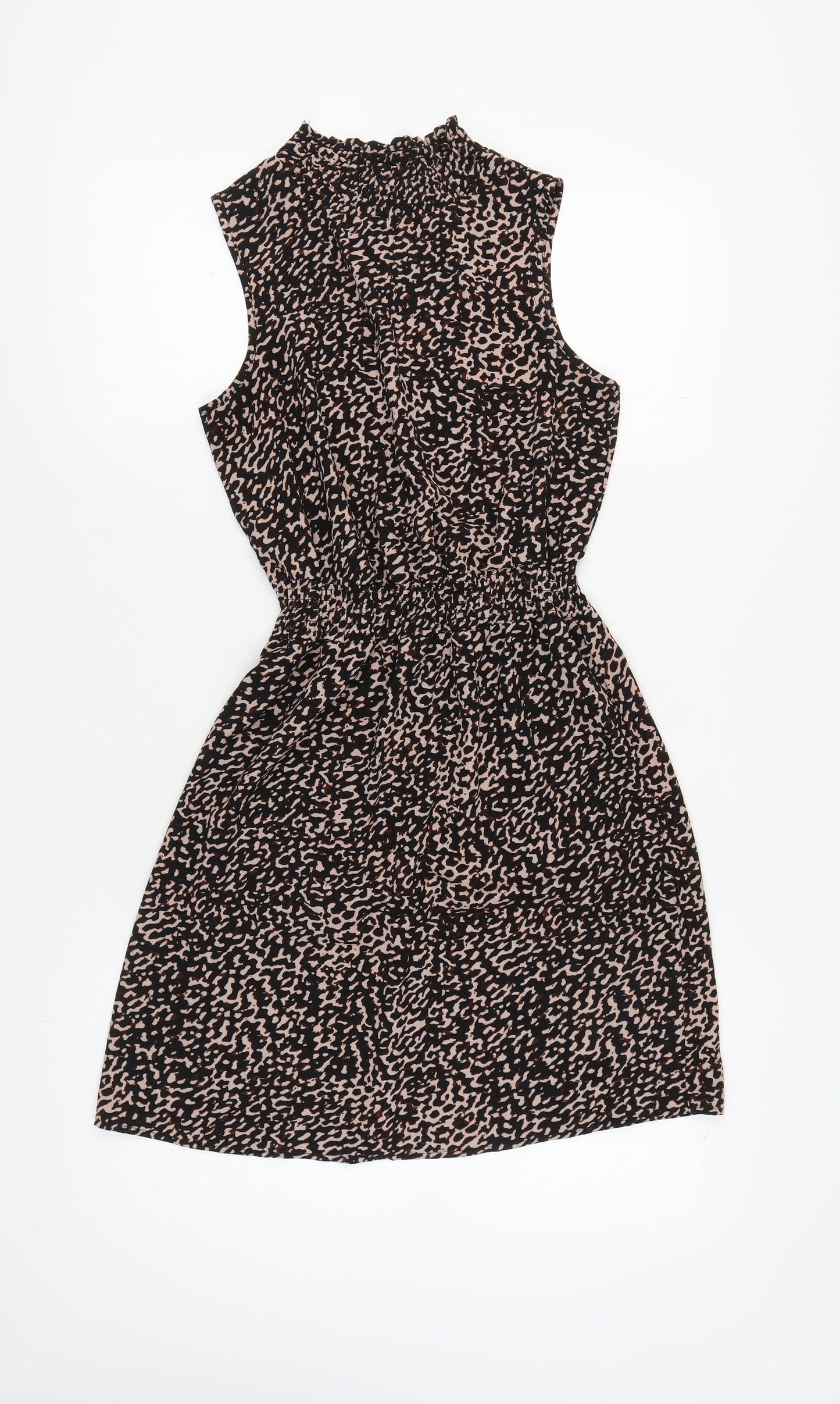 New Look Women's Animal Print Shift Dress, UK 8
