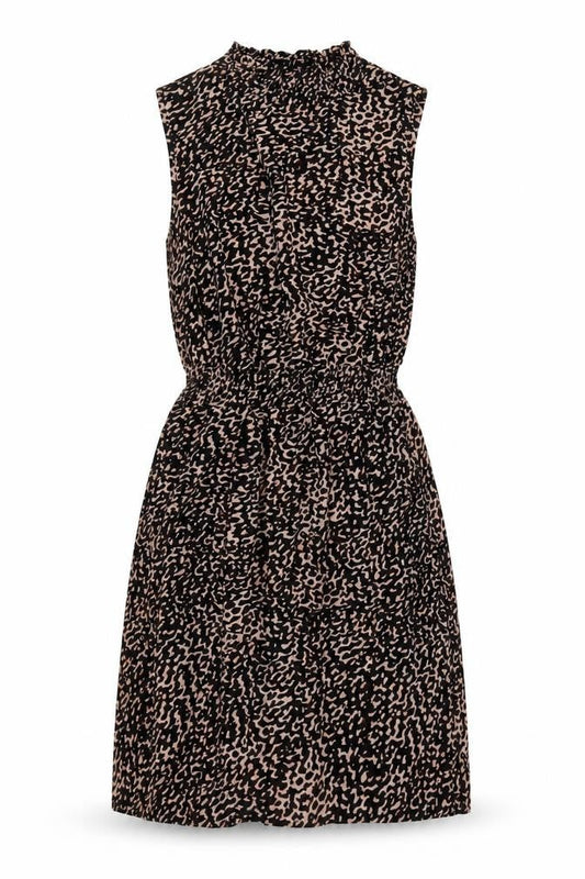 New Look Women's Animal Print Shift Dress, UK 8