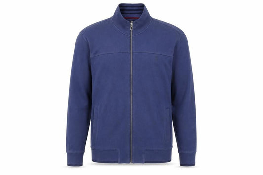 Marks & Spencer Men's Blue Full Zip Sweatshirt, M
