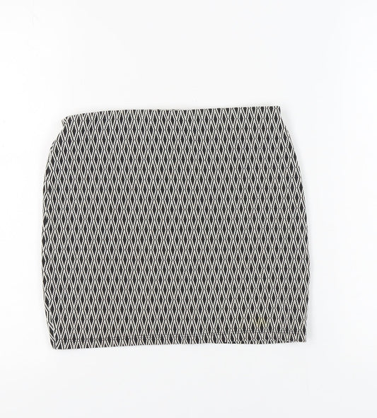 Zara Women's Geometric Pencil Skirt Size 8