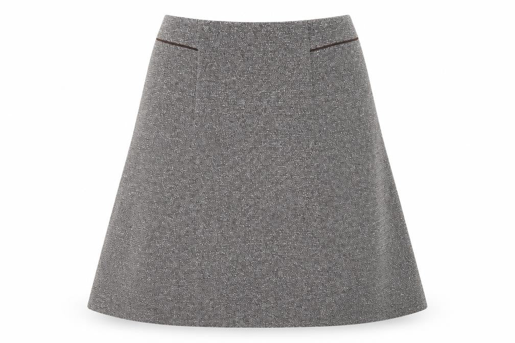 Marks & Spencer Women's Brown A-Line Long Skirt